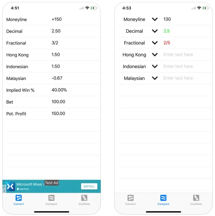 Sports Betting Odds Calculator1