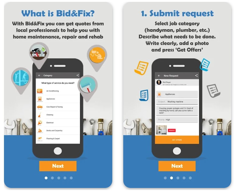 Bid&Fix - Hire local service1