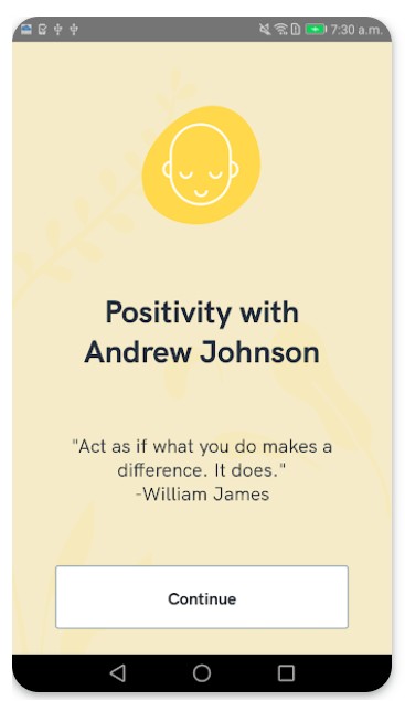Positivity with Andrew Johnson1