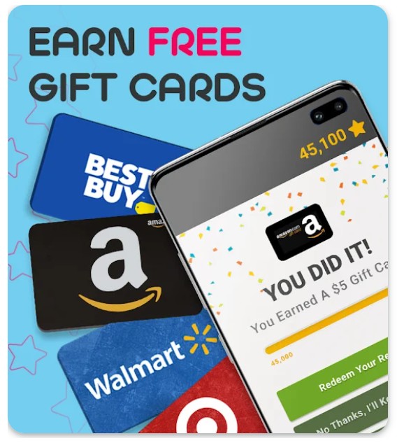 Rewarded Play: Earn Gift Cards1