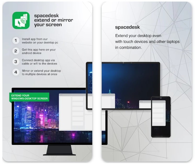 spacedesk - display monitor1