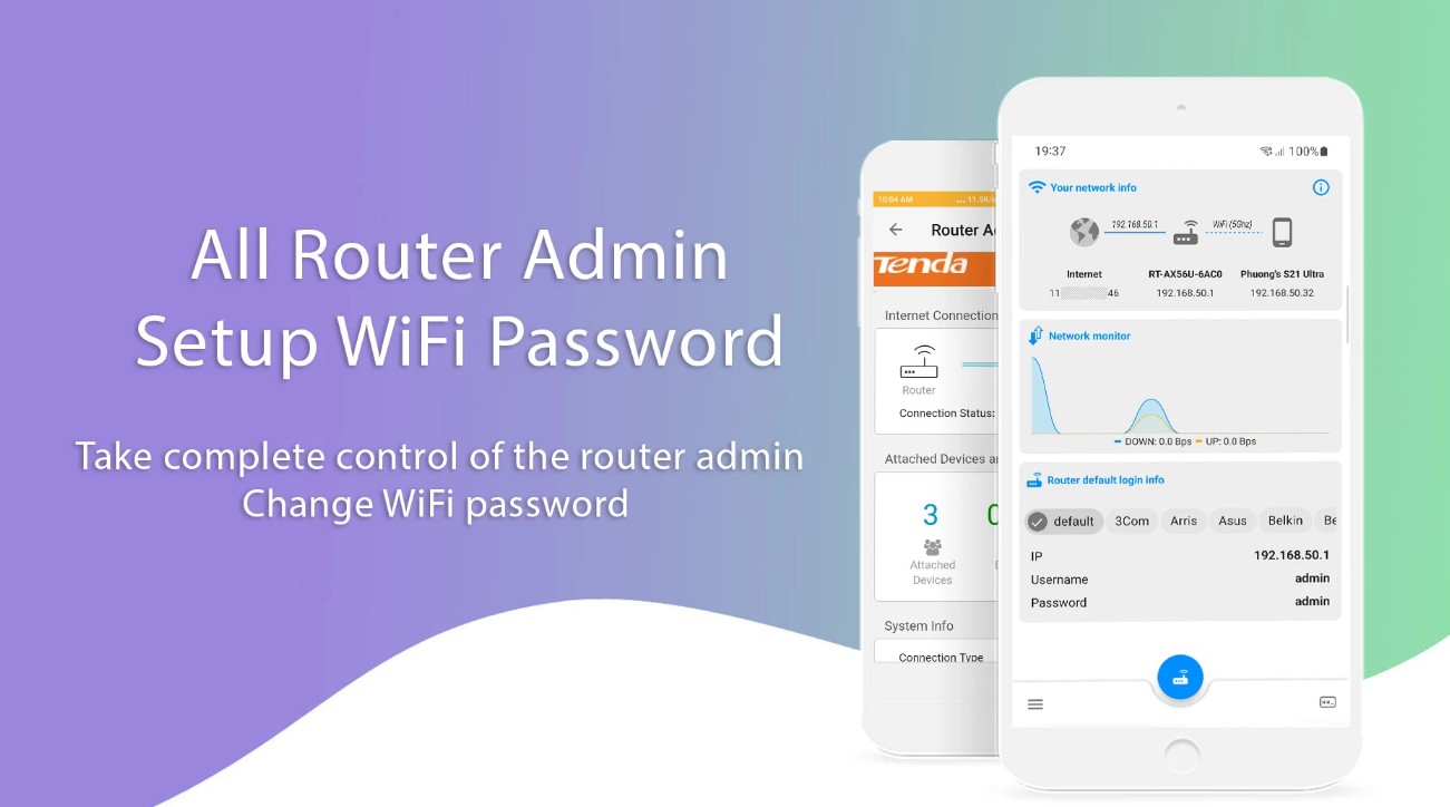 All Router Admin - Setup WiFi
1