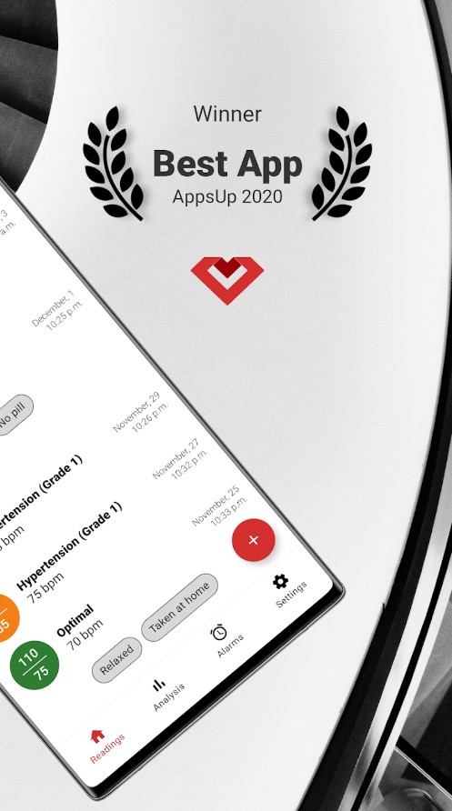 Blood Pressure App: High & Low2
