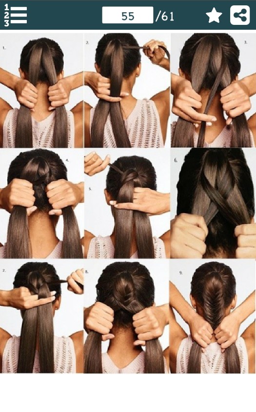 simple indian hairstyles step by step