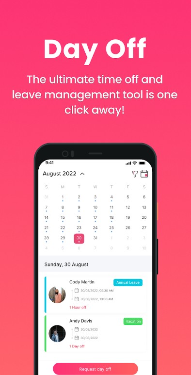 Day Off - Leave & PTO Tracker
1