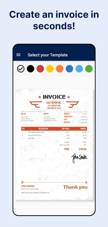 Invoice Maker & Billing App
1