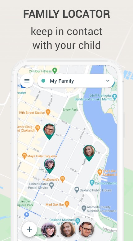 KidControl. Family GPS locator
1