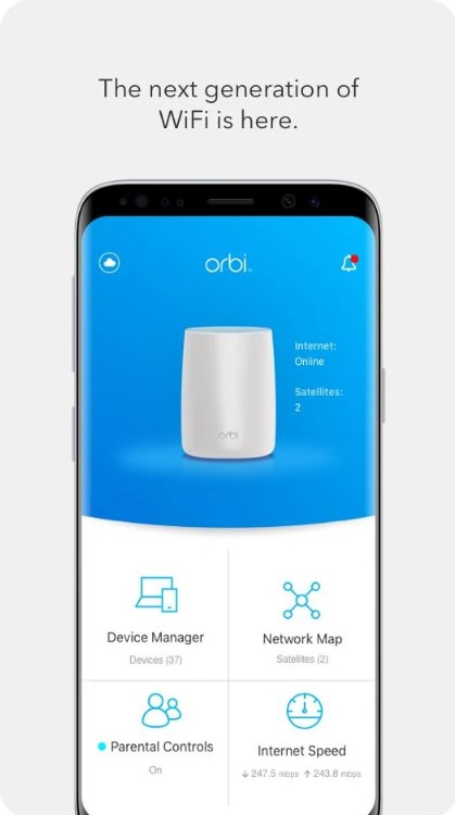 NETGEAR Orbi – WiFi System App
1