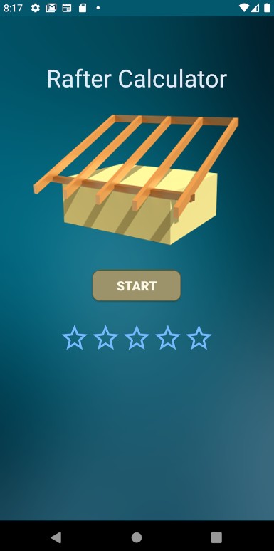 Rafter estimator for roofing
1