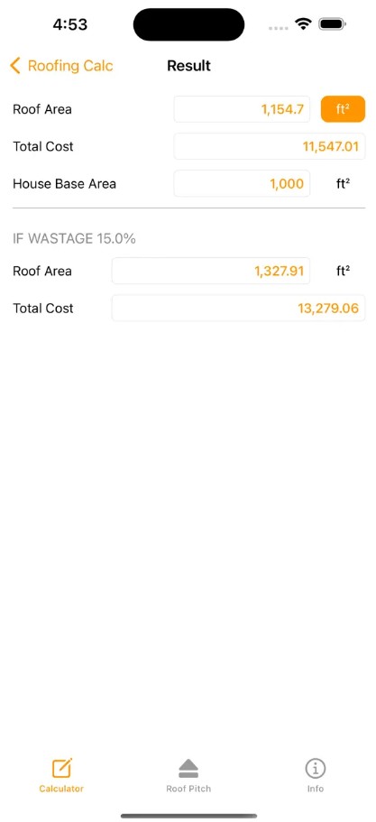 Roof Calculator: Pitch, Angle2