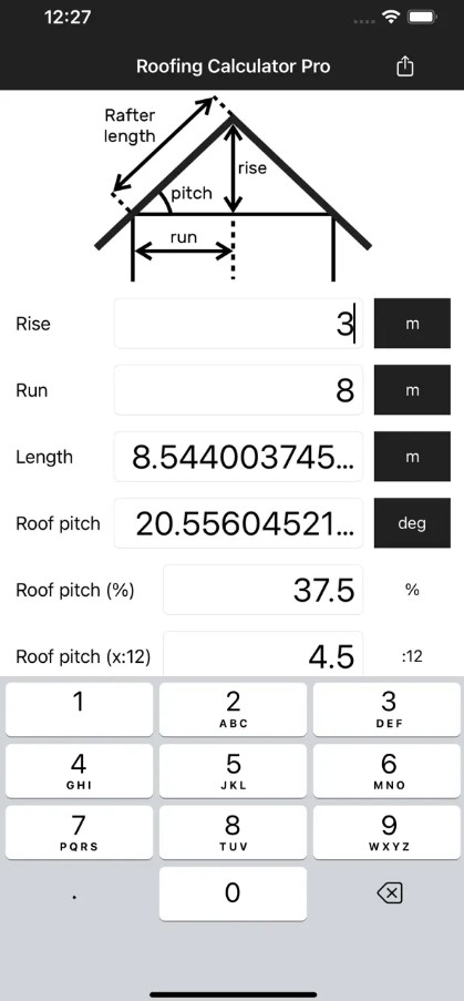 Roofing Calculator Pro2