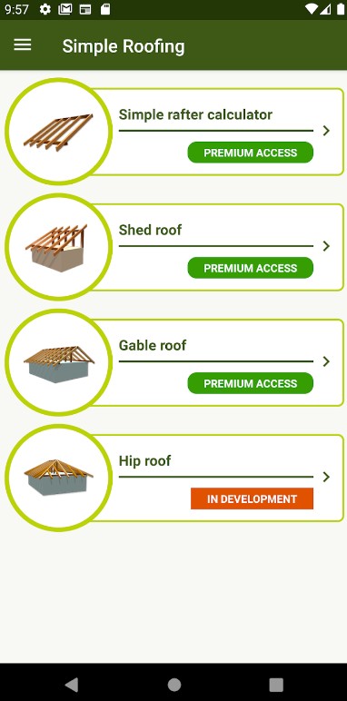 Simple roofing calculator
1