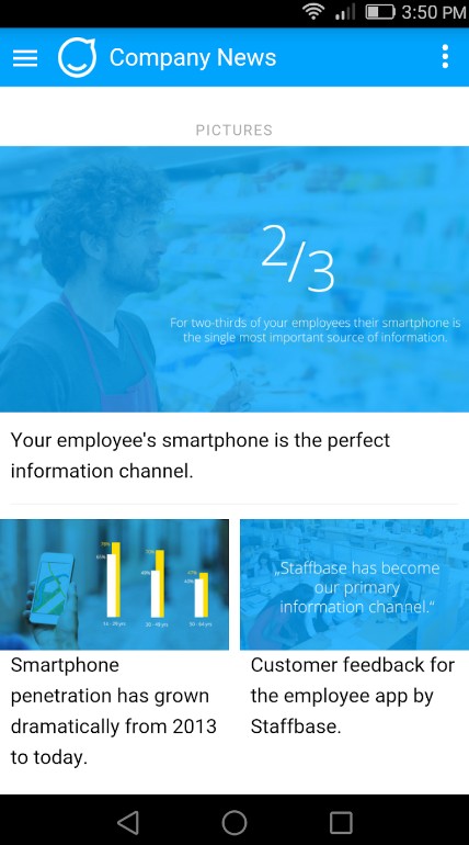 Staffbase Employee App
2