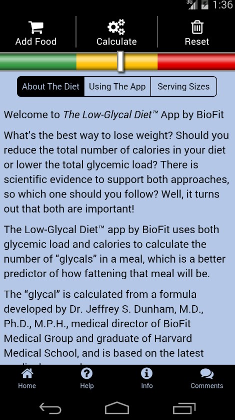 The Low-Glycal Diet1