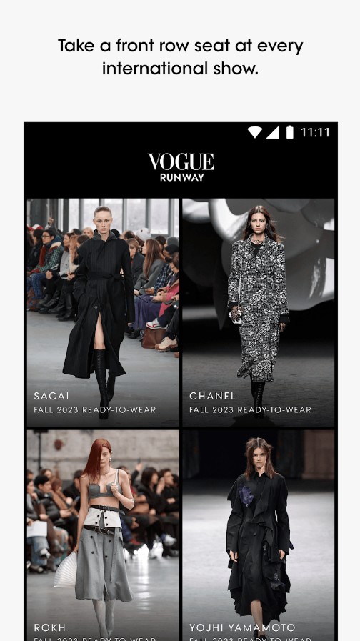 Vogue Runway Fashion Shows
1