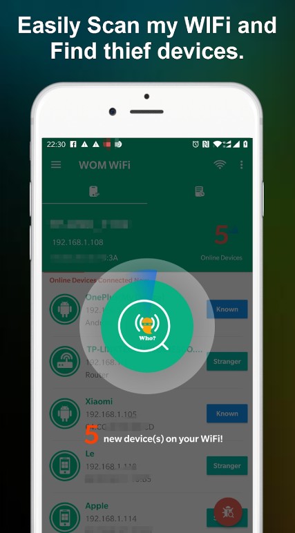 Who is on my WiFi - WiFi Scan
2