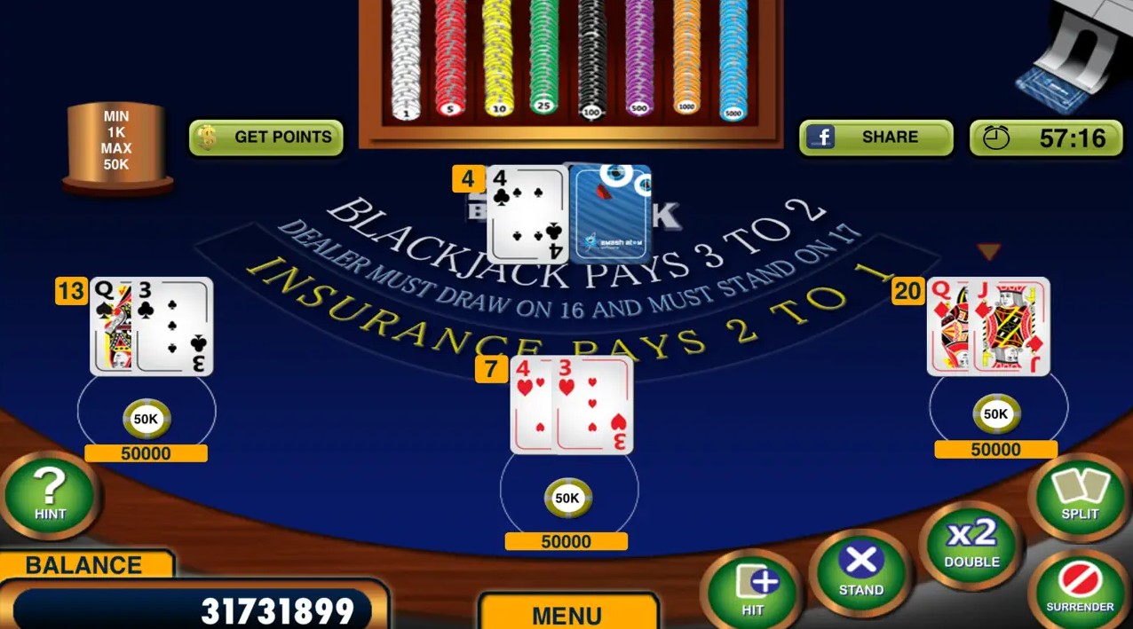 Blackjack 21 + Free Casino-style Blackjack game1