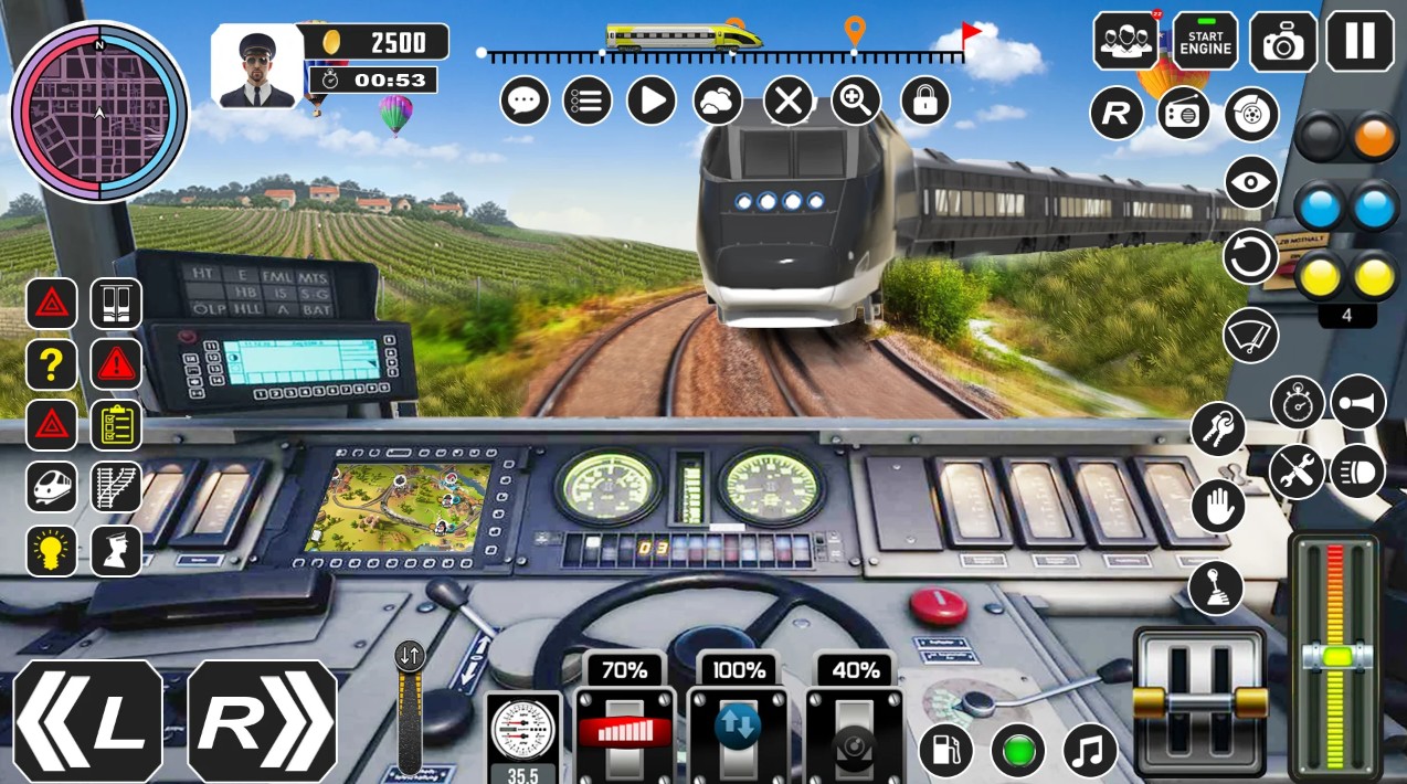 City Train Driver- Train Games
1