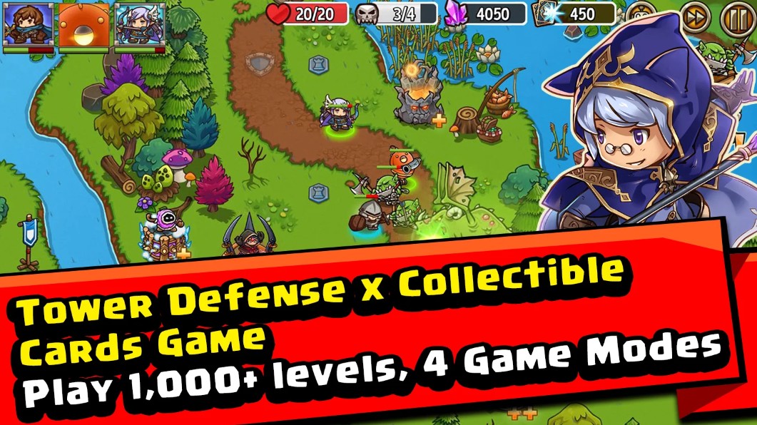 Crazy Defense Heroes - TD Game
1