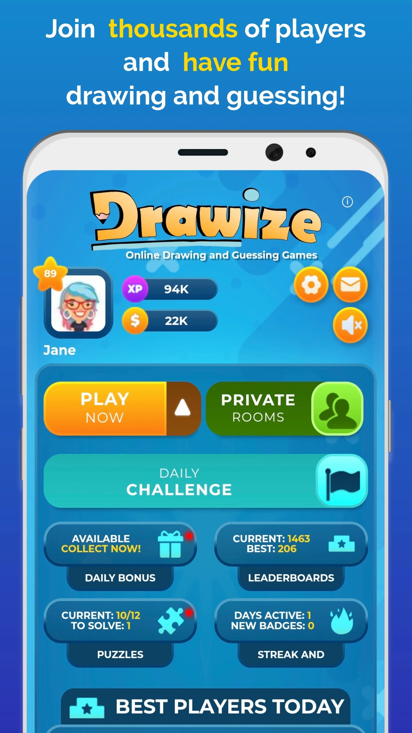 Panda Draw - Multiplayer drawing & guessing game