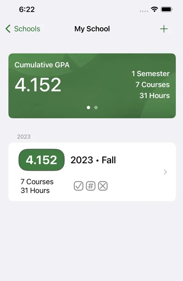 Fourpoint - A GPA Calculator1