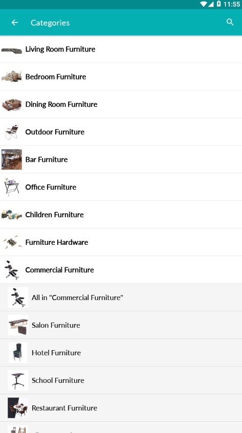 Furniture online shopping app
2