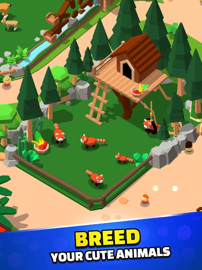 Idle Zoo Tycoon 3D - Animal Pa
2