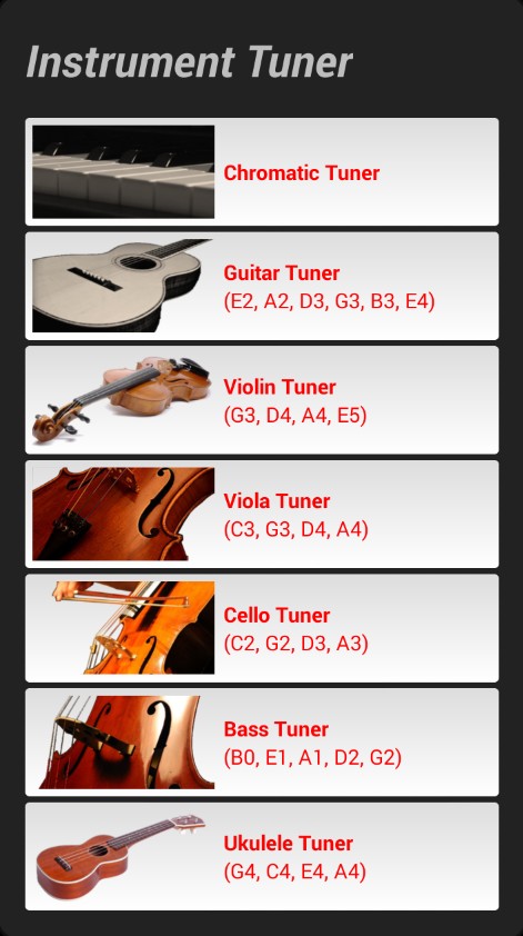 Instrument Tuner
1