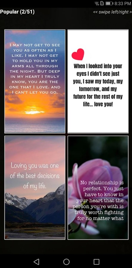 Love Quotes” - Daily Messages
1