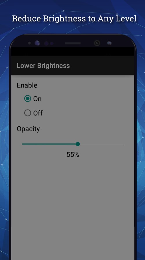 Lower Brightness Screen Filter
2