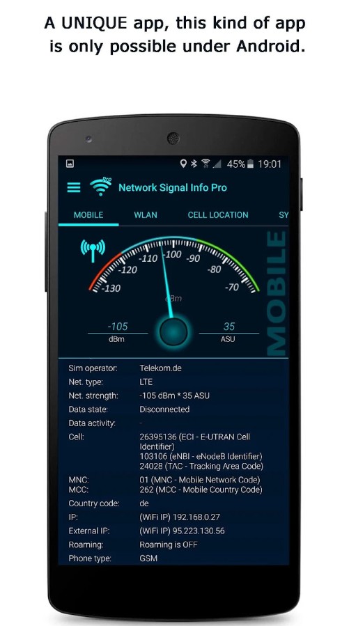 Network Signal Info
1