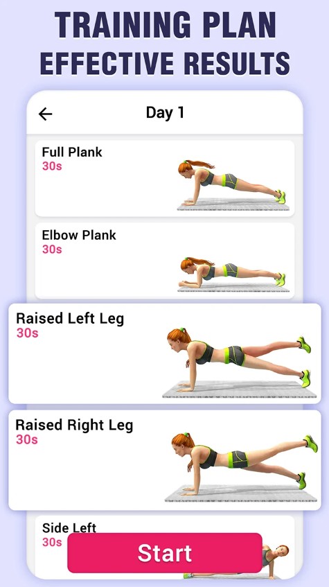 Plank Workout App: Challenge
2
