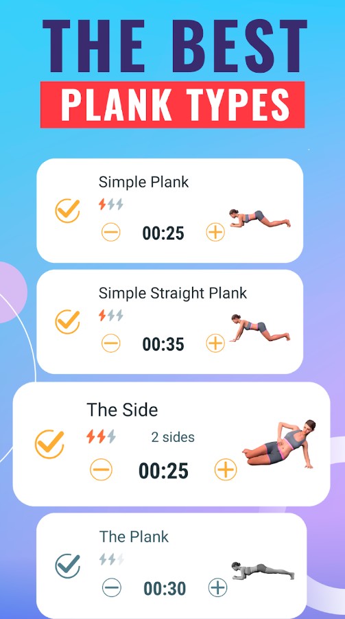 Plank workout: 30 days2
