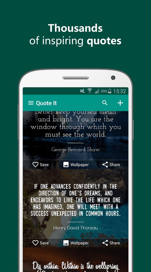 Quote It - Quote Maker & Wallp
1