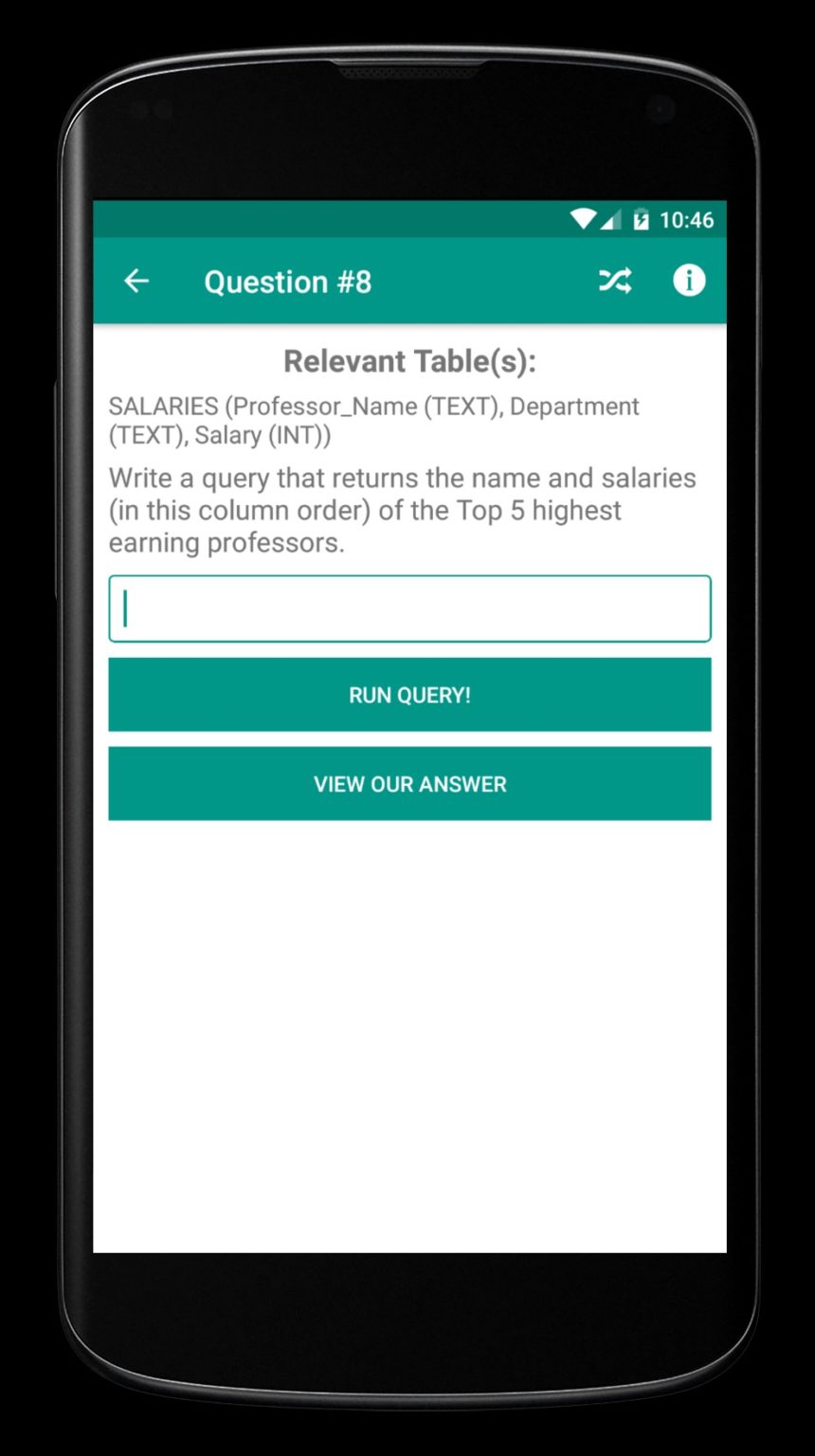 6 Best SQL Compiler Apps for Android | Freeappsforme - Free apps for ...