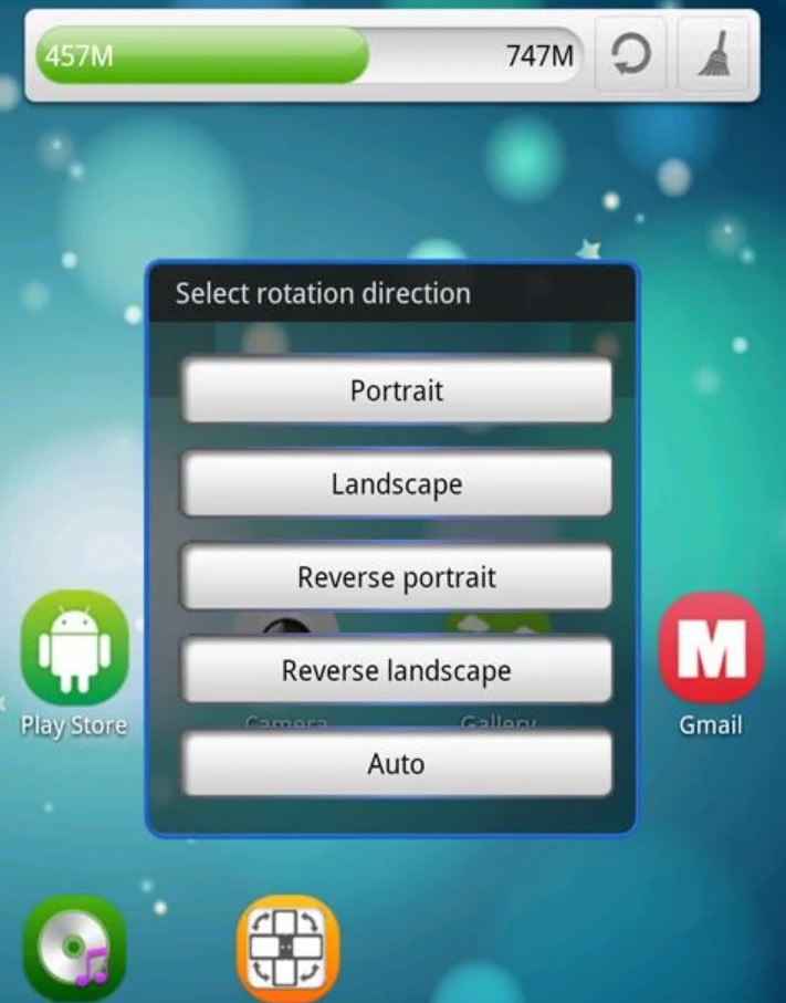 Screen Rotation Control
1