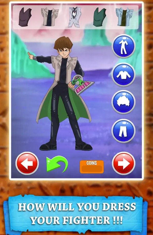 Super Hero Dress Up Games for Boys Yugioh Edition2