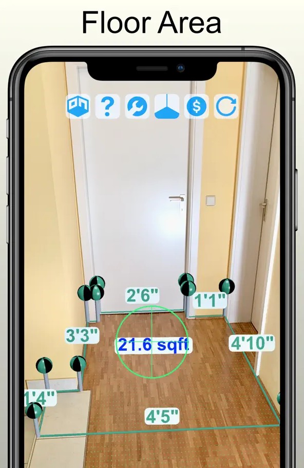 Tape Measure Camera Ruler AR1