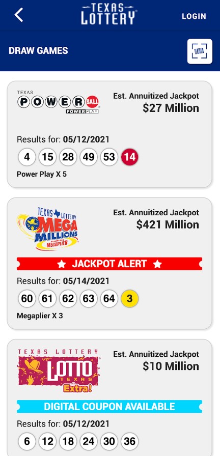 Texas Lottery Official App
2