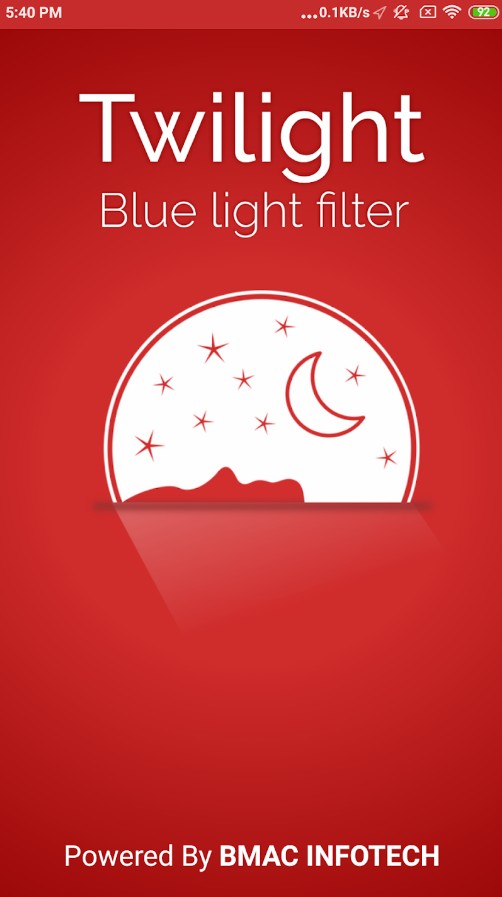 Twilight Blue Light Filter
1
