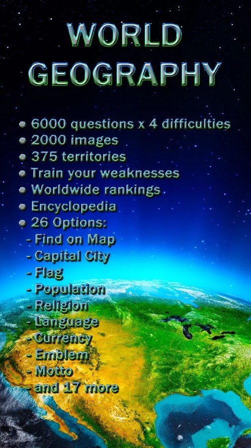 World Geography - Quiz Game
1