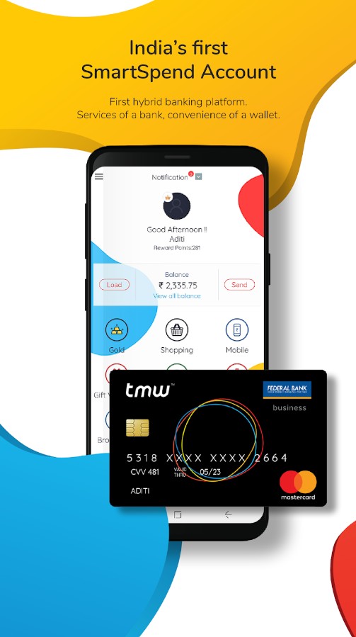 tmw – Wallet, Prepaid Card, Re
1