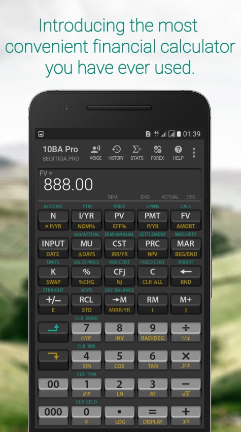 10BA Pro Financial Calculator
1
