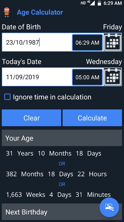 Age Calculator Pro
1