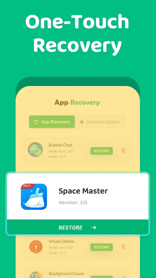 App Recovery - Get Uninstalled
2