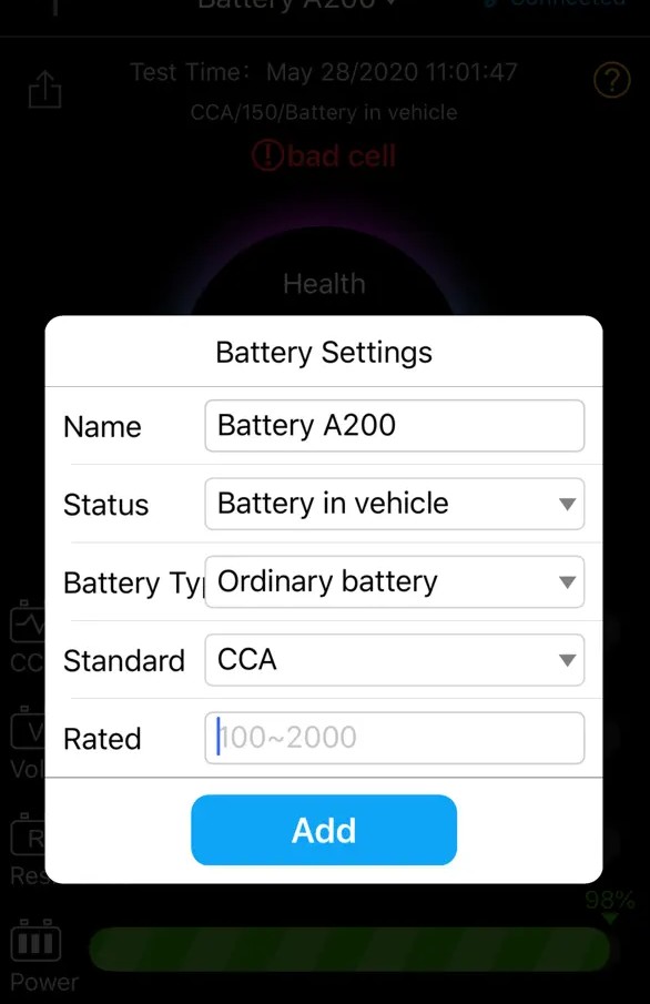 Battery Analyzer 2002