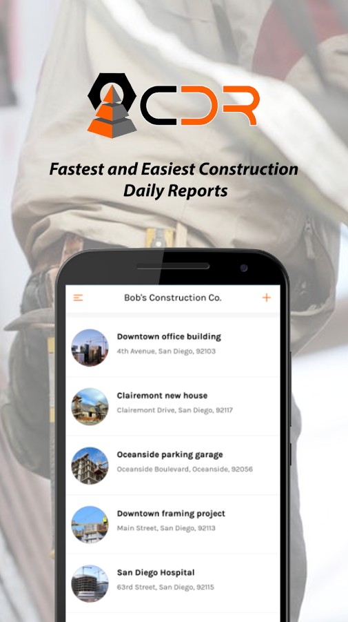 CDR Construction Daily Reports
2