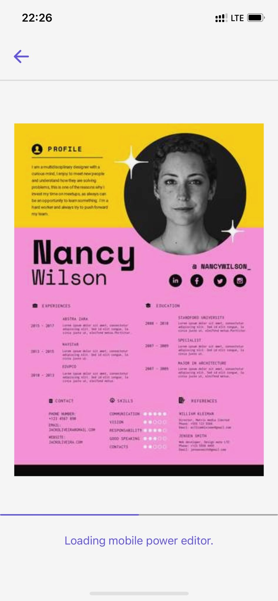7 Free Resume Templates Apps for Android & iOS | Freeappsforme - Free ...