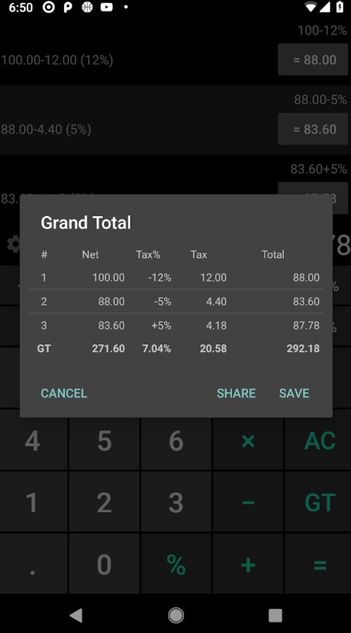 Calculator - Tax, VAT and GST
2