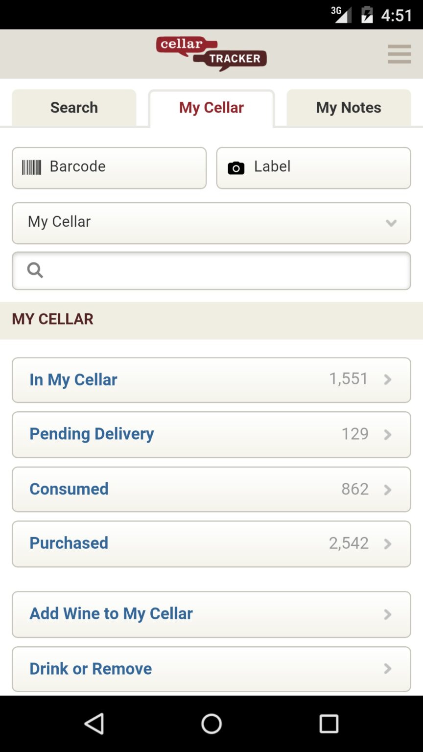 12 Top Wine Cellar Management Apps (Android & iOS) Freeappsforme